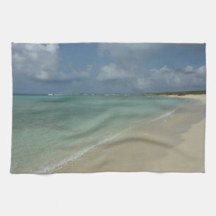 Paño De Cocina Playa de Aruba II Bonita Escena Natural