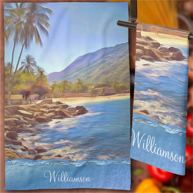 Paño De Cocina Playa de Yelapa 761 (Subido por el creador)