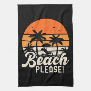 Paño De Cocina Playa Por Favor