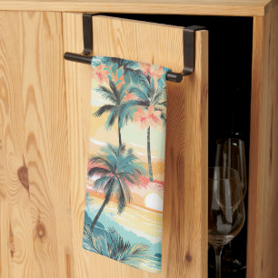 Paño De Cocina Playa tropical #5