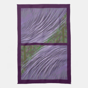 Paño De Cocina Plumas azules de Lavender