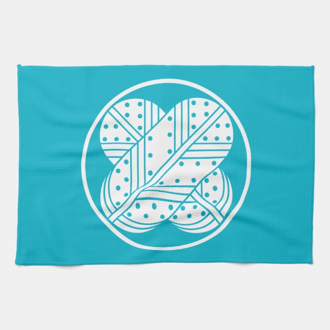 Paño De Cocina Plumas de halcón Harima asano (Horizontal)