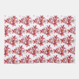 Paño De Cocina Plumeria Collage Kitchen Towel