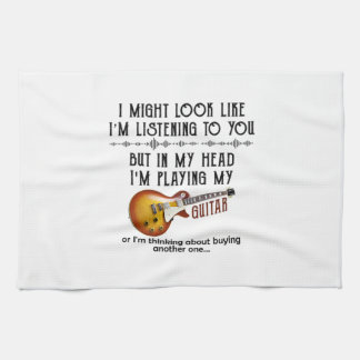 Paño De Cocina Podría parecer que te estoy escuchando tocar guita