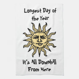 Paño De Cocina Poema del solsticio de verano