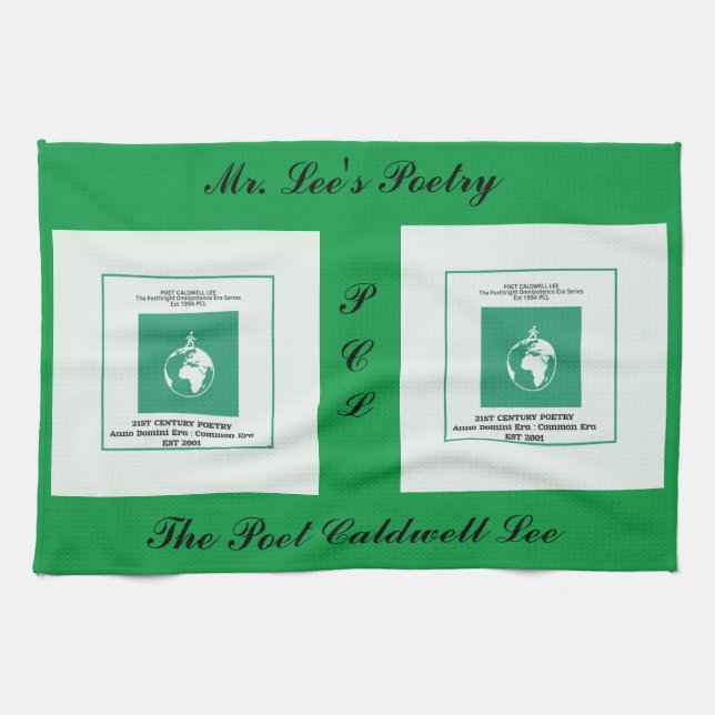 Paño De Cocina Poeta Caldwell Lee Products (Horizontal)