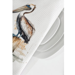 Paño De Cocina Poise of the Pelican
