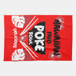 Paño De Cocina Poke Bowl Tako Poke
