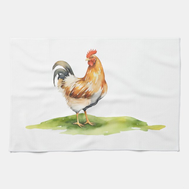 Paño De Cocina Pollo (Horizontal)