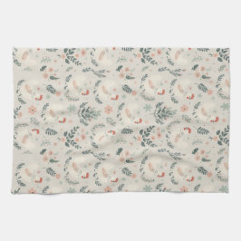 Paño De Cocina Pollo en el jardín