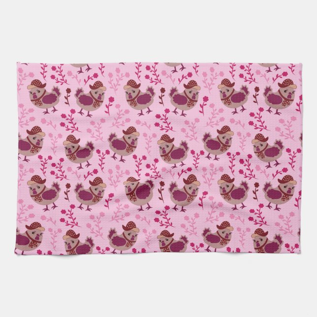 Paño De Cocina Pollos de carne (Horizontal)