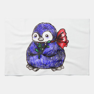 Paño De Cocina Polluelo del pingüino