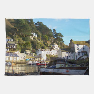 Paño De Cocina Polperro Cornualles Inglaterra
