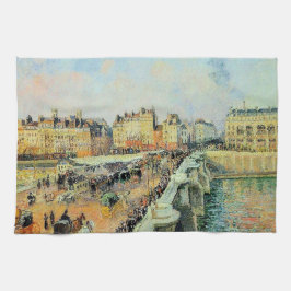 Paño De Cocina Pont Neuf, Tarde, Sunlight Camille Pissarro