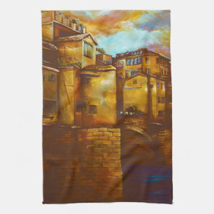 Paño De Cocina Ponte Vecchio, Florencia