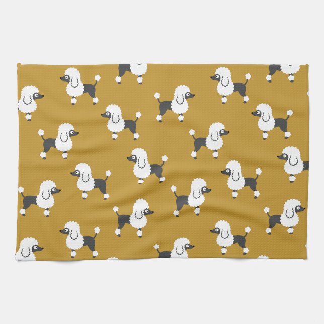 Paño De Cocina Poodle (Horizontal)