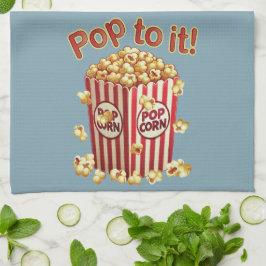 Paño De Cocina Poppin' con Style - "¡Pídele!"