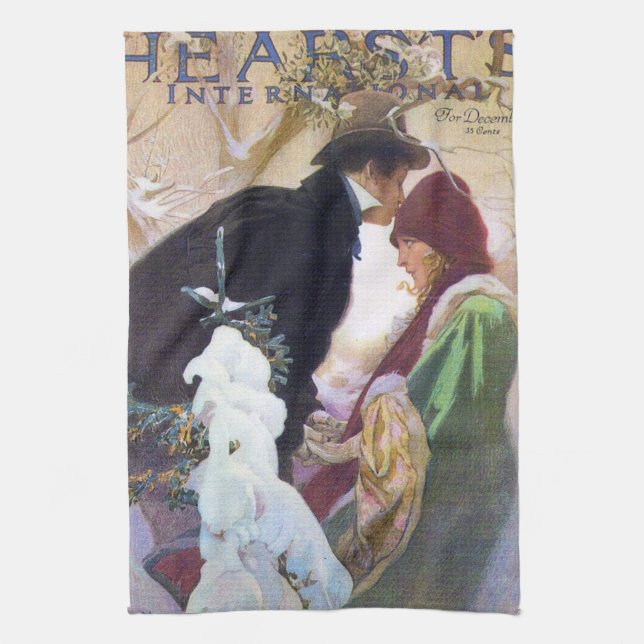 Paño De Cocina Portada internacional de Hearst's, Alphonse Mucha (Vertical)