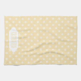 Paño De Cocina Pos de palillos amarillos de limón