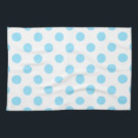Paño De Cocina Pos de polka azul y blanco<br><div class="desc">Pos de polka azul y blanco</div>