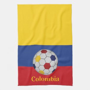 Paño De Cocina Póster de fútbol de Colombia