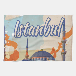 Paño De Cocina Poster de Viajes de Estambul