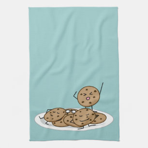 Paño De Cocina Postre cocido de la placa de las galletas de