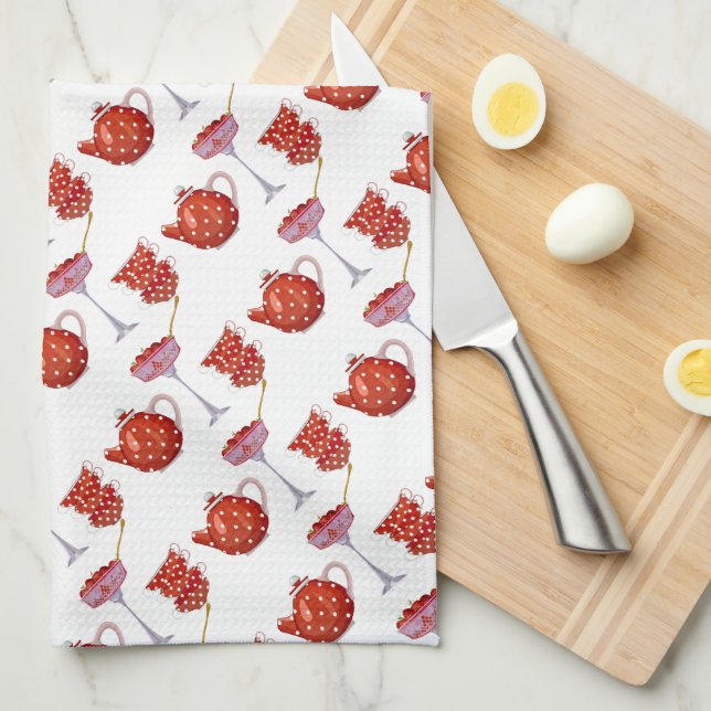 Paño De Cocina postre y té (Doblado Cuarto)
