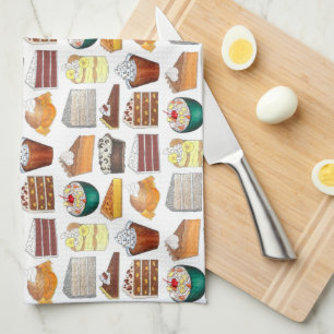 Paño De Cocina Postres de comida de panadería del sur de Estados 