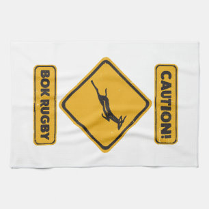 Paño De Cocina Precaución - SpringBoks Cruzando