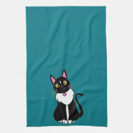 Paño De Cocina Premio Emmy el gato del smoking