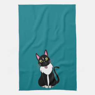 Paño De Cocina Premio Emmy el gato del smoking