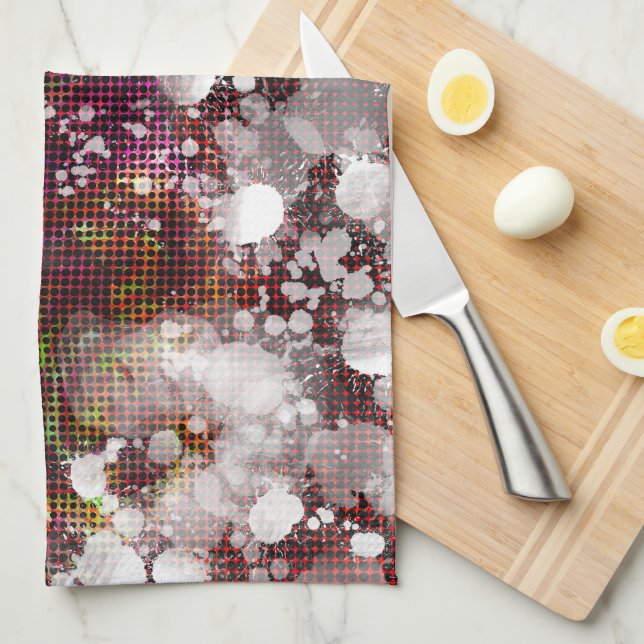 Paño De Cocina Preparación oscura (Doblado Cuarto)