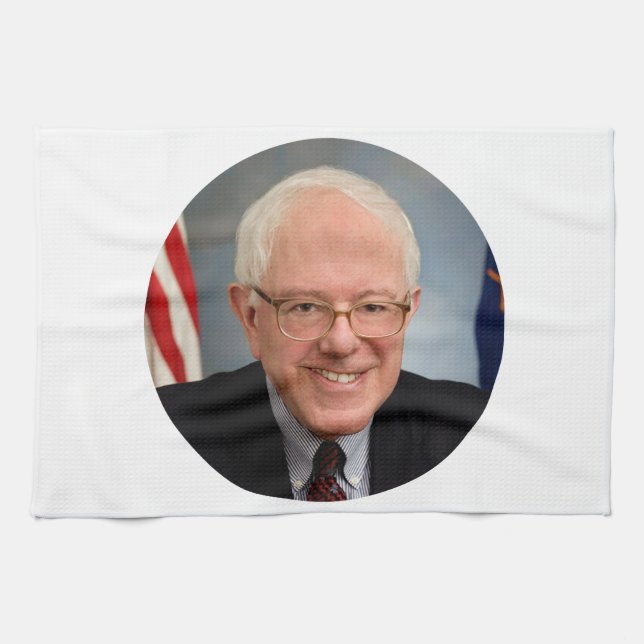Paño De Cocina presidente de bernie sanders (Horizontal)