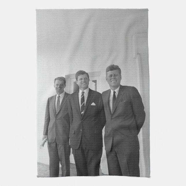 Paño De Cocina Presidente John Kennedy y Brothers American Camelo (Vertical)