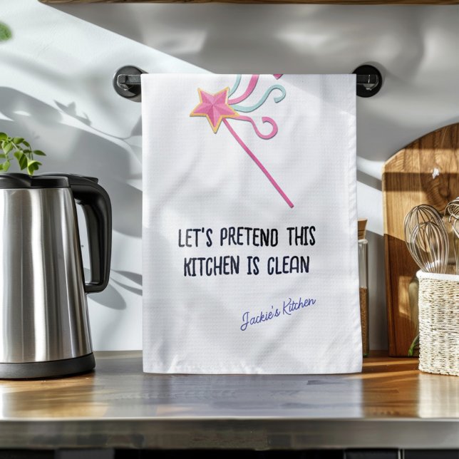 Paño De Cocina Pretendamos que esta cocina está limpia (Subido por el creador)