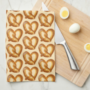 Paño De Cocina Pretzel suave con sal