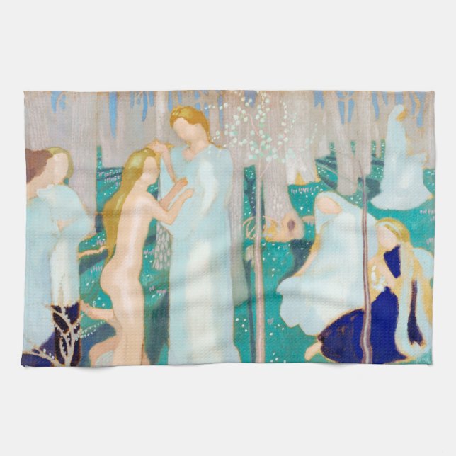 Paño De Cocina Primavera, Maurice Denis (Horizontal)