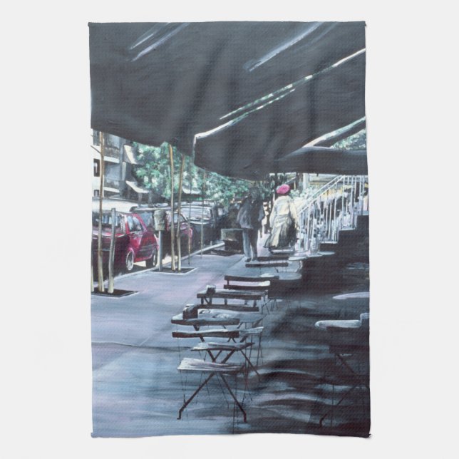 Paño De Cocina Protegido por Mediados de la Mañana (Vertical)