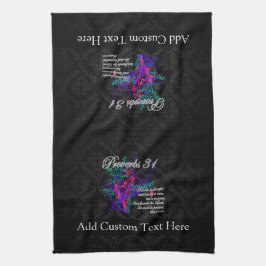 Paño De Cocina Proverbios 31 mujeres del cristiano de la biblia