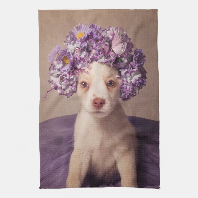Paño De Cocina Proyecto de mascotas del refugio - Fiona (Vertical)