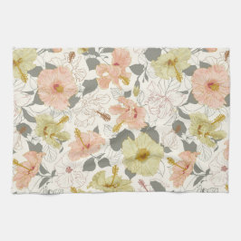 Paño De Cocina Pua Hibiscus, Māla Lani