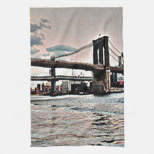 Paño De Cocina Puente de Brooklyn