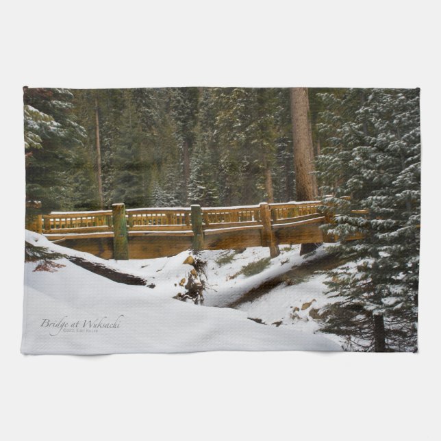 Paño De Cocina Puente en Wuksachi (Horizontal)