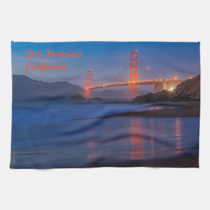 Paño De Cocina Puente Golden Gate de San Francisco California