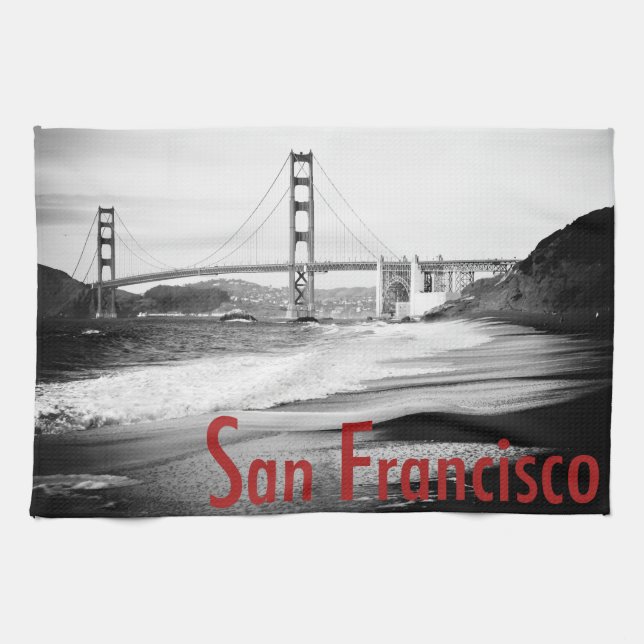 Paño De Cocina Puente Golden Gate, San Francisco (Horizontal)
