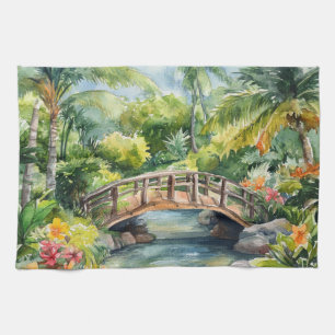 Paño De Cocina Puente Tropical