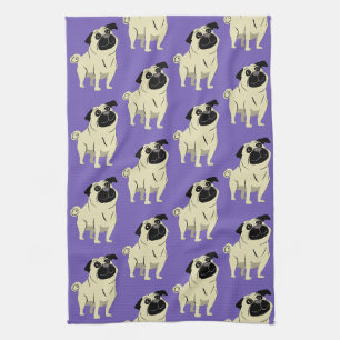 Paño De Cocina Pug