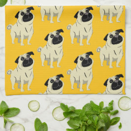 Paño De Cocina Pug