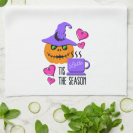 Paño De Cocina Pumpkin Spice Halloween Season Kitchen Towel